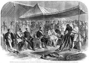 Lord Canning and the Maharajah Rumbeer Singh of Cashmere Lord Canning and the Maharajah Rumbeer Singh of Cashmere