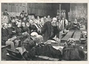 Conservative Prime Minister Prints: Lord Salisbury in Lords