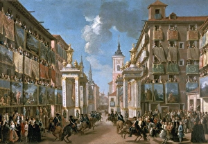 Lorenzo Quiros (1717-1789). Spanish painter. Platerias ornam Lorenzo Quiros (1717-1789). Spanish painter. Platerias ornam