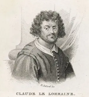 French Landscape Artist Prints: Lorrain / Claude / Anon