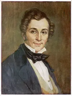 19th Century Composer Prints: Lortzing (Classen)