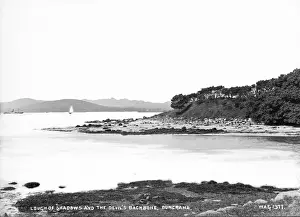 Early 20th Century Irish Photography Prints: Lough of Shadows and the Devils Backbone, Buncrana