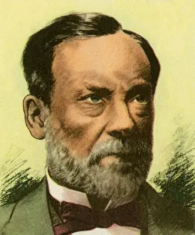 Prints of LOUIS PASTEUR French chemist Date: 1822-1895 Louis Pasteur Prints: Louis Pasteur Print: French Chemist 1822-1895