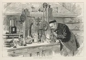 19th Century Scientist Prints: Louis Pasteur / Graphic 85