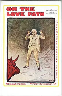 Vintage Entertainment Posters Prints: On The Love Path by Cs McLellan
