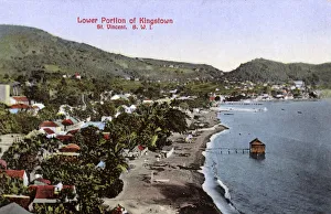 Lower portion of Kingstown, Saint Vincent and the Grenadines Lower portion of Kingstown, Saint Vincent and the Grenadines
