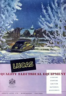 Lucas Quality Electrical Equipment Print 1959