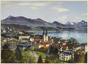 Lucerne City View Prints: Lucerne / Vierwald C20