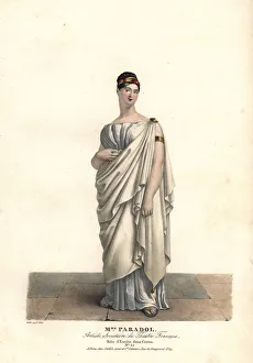 Lucinde Paradol as Emilie in Cinna, 1823 Lucinde Paradol as Emilie in Cinna, 1823