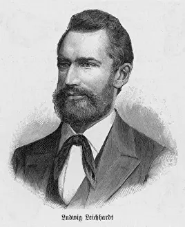 Australian History Figures Prints: Ludwig Leichhardt
