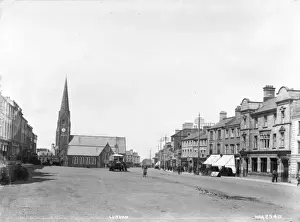 Early 20th-century Lurgan Street Scene Print