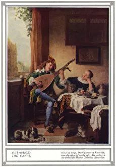 Lute Music by the Canal, Hendrick Sorgh Lute Music by the Canal, Hendrick Sorgh