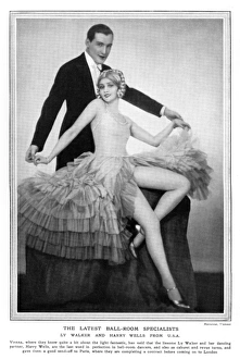 Ly Walker and Harry Wells, ballroom specialists Ly Walker and Harry Wells, ballroom specialists