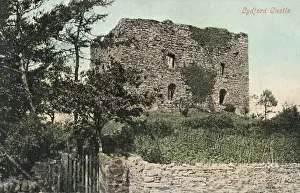 Tin Mining History Prints: Lydford Castle, Devon