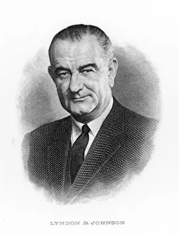 Presidential Portraits Gallery Prints: Lyndon B Johnson