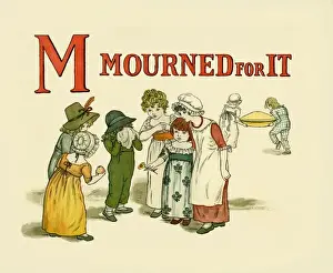Kate Greenaway Artwork Prints: M Mourned for it
