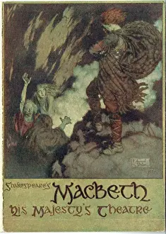 Macbeth Print: Edmund Dulac's 1911 Illustration