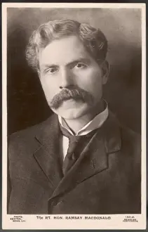 Labour Party Leaders Prints: Macdonald / Ramsay / Postcd