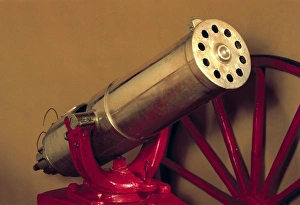 Machine gun Gatling-Colt, 10 barrels (1871). SPAIN Machine gun Gatling-Colt, 10 barrels (1871). SPAIN