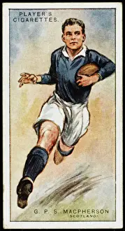 Rugby Union Scotland Prints: Macpherson / Oxford Uni
