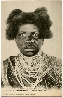 Madagascan Sakalave (Sakalava) Woman Madagascan Sakalave (Sakalava) Woman
