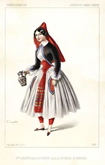 Madame Adalbert as Catherine in La Duchesse de Marsan, 1847 Madame Adalbert as Catherine in La Duchesse de Marsan, 1847
