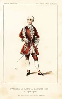 Madame Josephine Gautier as Ariel in La Corde de Pendu, 1844 Madame Josephine Gautier as Ariel in La Corde de Pendu, 1844