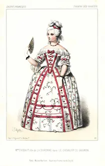 Madame Thibaut in the vaudeville Le Chevalier Madame Thibaut in the vaudeville Le Chevalier
