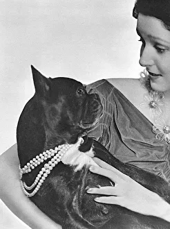 A Madame Yevonde portrait of Lady Elizabeth Paget A Madame Yevonde portrait of Lady Elizabeth Paget