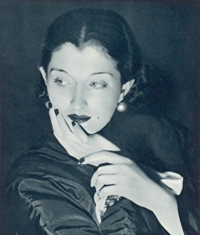 A Madame Yevonde portrait of Miss Isobel McLean A Madame Yevonde portrait of Miss Isobel McLean