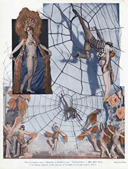 Vintage Theatre Costume Design Prints: Mado Minty and Spanora