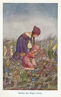 Folklore Inspired Artwork Prints: Within the Magic Circle