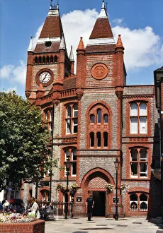 The magnificent Reading Town Hall, Reading, Berkshire - designed by Victorian architect The magnificent Reading Town Hall, Reading, Berkshire - designed by Victorian architect