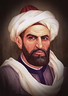 Mahmud al-Kashgari Print - 11th-century Kara-Khanid Scholar