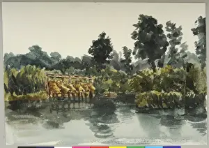 Maidenhead on the Thames Print (1875) by James Moore