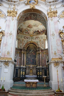 Main altar, Ettal Monastery, Upper Bavaria, Germany Main altar, Ettal Monastery, Upper Bavaria, Germany