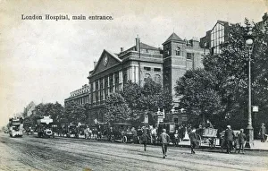 The Main Entrance - The Royal London Hospital, Whitechapel The Main Entrance - The Royal London Hospital, Whitechapel