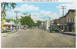 Main Street, Colebrook, New Hampshire, USA Main Street, Colebrook, New Hampshire, USA