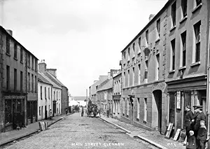 Northern Ireland Street Scene Prints: Main Street, Glenarm