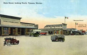 Main Street - looking North - Tijuana, Mexico Main Street - looking North - Tijuana, Mexico