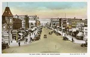 The Main Street, Moose Jaw, Saskatchewan, Canada The Main Street, Moose Jaw, Saskatchewan, Canada