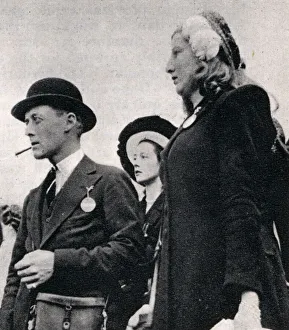 Major E Harris St. John at the St. Leger Major E Harris St. John at the St. Leger