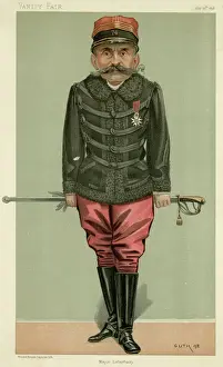 Major Esterhazy Print: French Major and German Spy 1847-1923