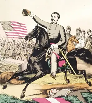 Civil War Generals Prints: Major Genl. McClellan