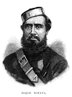 Major Ropata Print: A Maori Officer 1807-1897