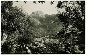 Majorca, Spain - Town of Soller and the Puig Major Majorca, Spain - Town of Soller and the Puig Major