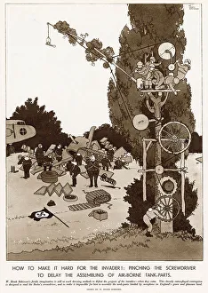 How to Make it Hard for the Invader! Print 1940