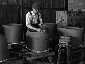 Clay Pot Making Prints: Making Clay Pots