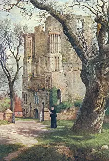 Kent Historical Buildings Prints: Malling Abbey / 1907