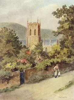 Prints of Malvern/Worcs/1909 Worcestershire Prints: Malvern, Worcestershire Print, 1909